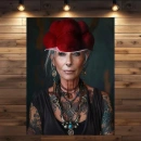 shadow wood art - "Renate"