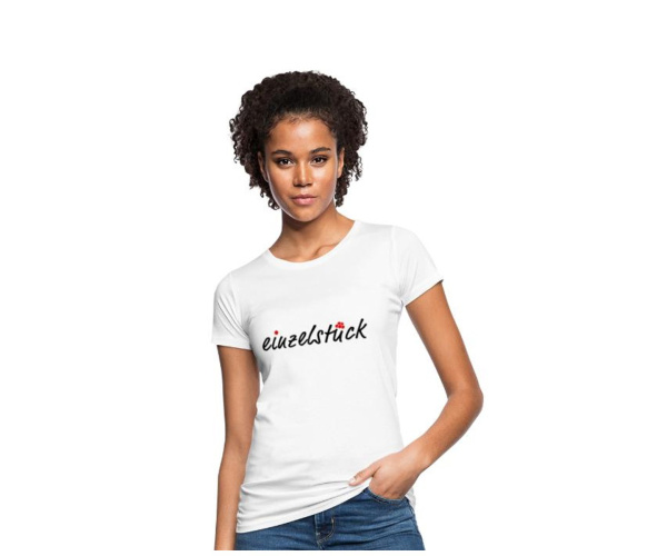 Damen T-Shirt Bio "Einzelstück" mit Bollenhut