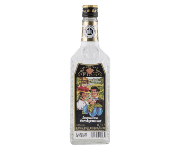 FIES original Schwarzwälder Zwetschgenwasser 40%vol 20ml