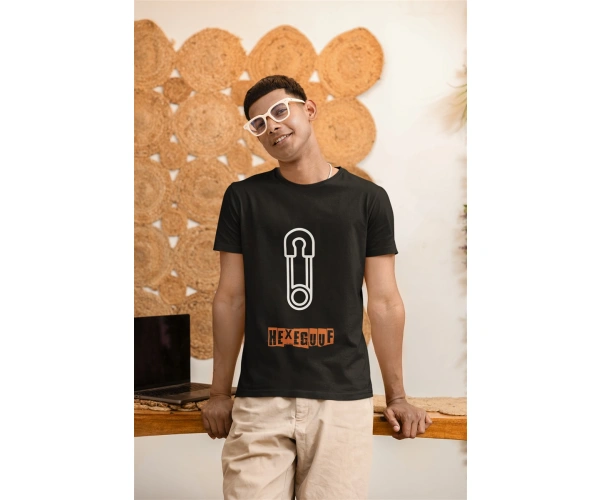 Herren AKTIONSSHIRT Dialekt "Hexeguuf"