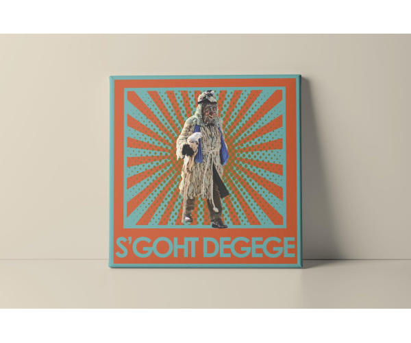 Jan Walter Schwarzwald Pop-Art Schwarzwald-Fasent "Narrenzunft Furtwangen"