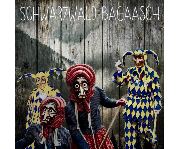 Jan Walter Schwarzwald Pop-Art Schwarzwald-Fasent "Narrenzunft Waldkich"