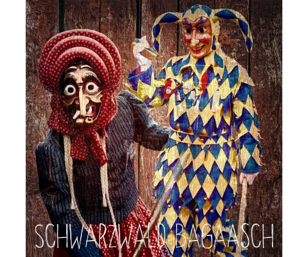 Jan Walter Schwarzwald Pop-Art Schwarzwald-Fasent "Narrenzunft Waldkich"