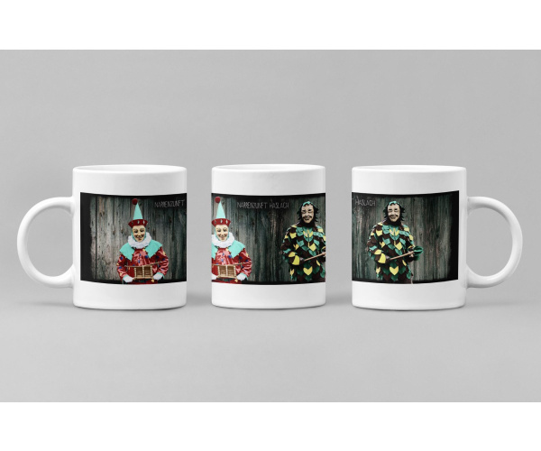 Fasent-Kaffetasse "Narrenzunft Haslach"