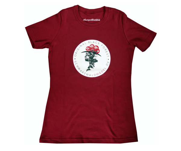 Damen T-Shirt mit Schwarzwaldmädel-Logo