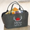 Filztasche Schwarzwald ca. 40x26x25 cm, grau