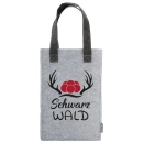 Geschenktasche "Schwarzwald", hellgrau