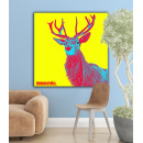 Jan Walter Schwarzwald Pop-Art "Hirsch Pop"