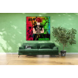 Jan Walter Schwarzwald Pop-Art "Schwarzwaldmarie Rainbow"