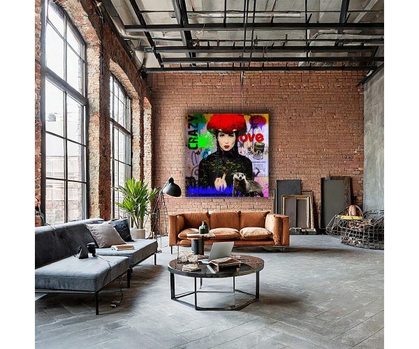 Jan Walter Schwarzwald Pop-Art "Schwarzwaldmarie Fxxk off Pop"