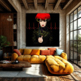 Jan Walter Schwarzwald Pop-Art "Schwarzwaldmarie Fxxk off dark"
