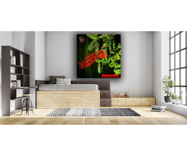 Jan Walter Schwarzwald Pop-Art "Schwarzwald Tannenzweig"