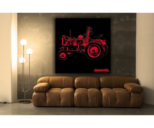 Jan Walter Schwarzwald Pop-Art "Traktor"