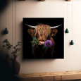 shadow wood art - Hochlandrind Giesbert