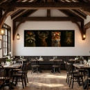 shadow wood art - Schwarzwald Gang Panorama 180x60cm
