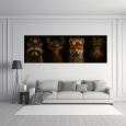 shadow wood art - Schwarzwald Gang Panorama 180x60cm