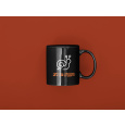 Keramik-Tasse "nur nit huddle" limitierte Edition