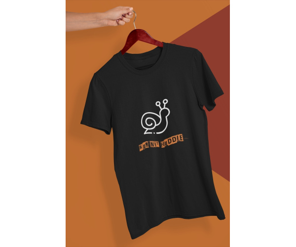 Damen AKTIONSSHIRT Dialekt "Nur nit huddle" XS