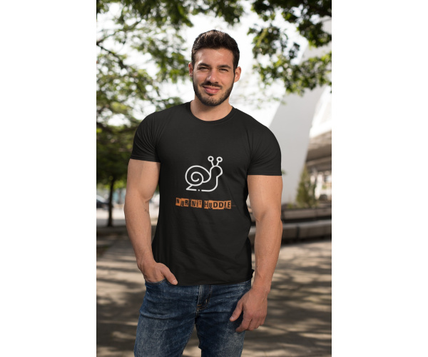 Herren AKTIONSSHIRT Dialekt "Nur nit huddle" XL