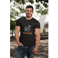 Herren AKTIONSSHIRT Dialekt "Nur nit huddle" XL