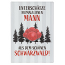 Metallschilder Typisch Schwarzwald 30x21cm 2er Set