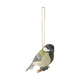 Holzdeko - Kohlmeise ca. 11,5cm