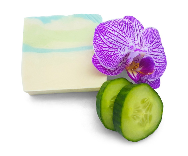 Körperseife "Gurke Mandelmilch" 90g