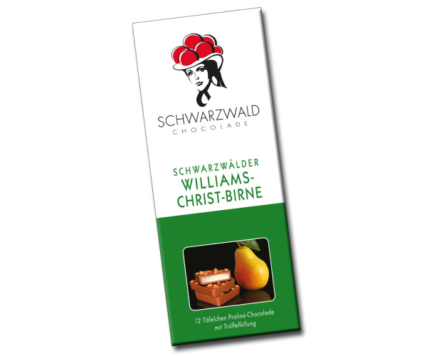 Schwarzwald Chocolade Williams Christ-Birne, 100 g