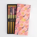 Chopstick Giftset/5 Sakura Patterns