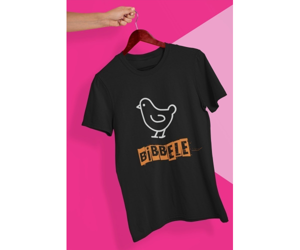 Damen AKTIONSSHIRT Dialekt "Bibbele"