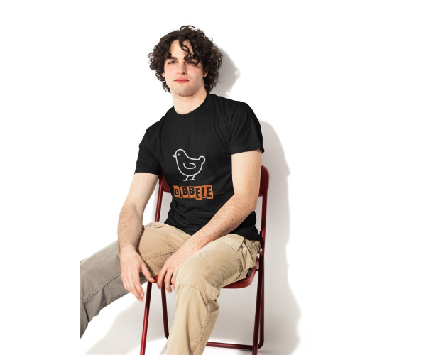 Herren AKTIONSSHIRT Dialekt "Bibbele"