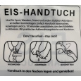 Eishandtuch 80x24cm Der Berg ruft! Eishandtuch mit Bergsilhouette