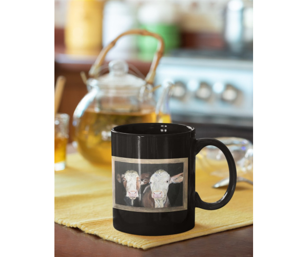 Kaffeetasse "Kühe"