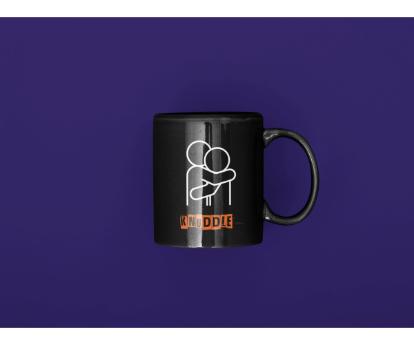 Dialekt-Tasse "Knuddle" limitierte Edition