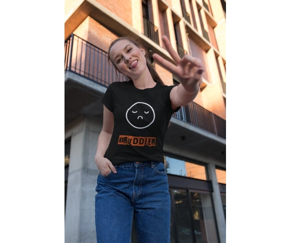 Damen AKTIONSSHIRT Dialekt "Bruddler"