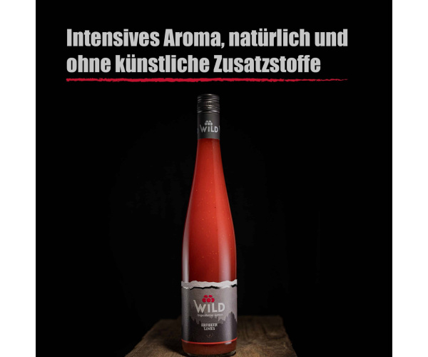 WILD Erdbeer-Limes 0,7l