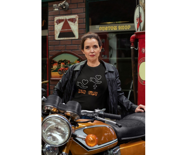 Damen AKTIONSSHIRT Dialekt "Hebe/Lupfe"