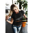 Damen AKTIONSSHIRT Dialekt "Spinaadwachdl"