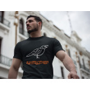 Herren AKTIONSSHIRT Dialekt "Spinaadwachdl"