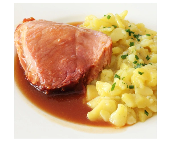 Badisches Schäufele mit Kartoffelsalat