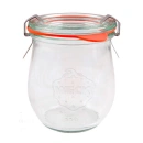 WECK-Mini-Tulpenglas 220 ml incl.Deckel, Gummi + Klammern