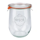 WECK Tulpenglas 1062 ml incl.Deckel, Gummi, Klammern
