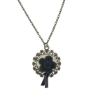 Schwarzwaldmädel Kette bronze mit Bollenhut schwarz