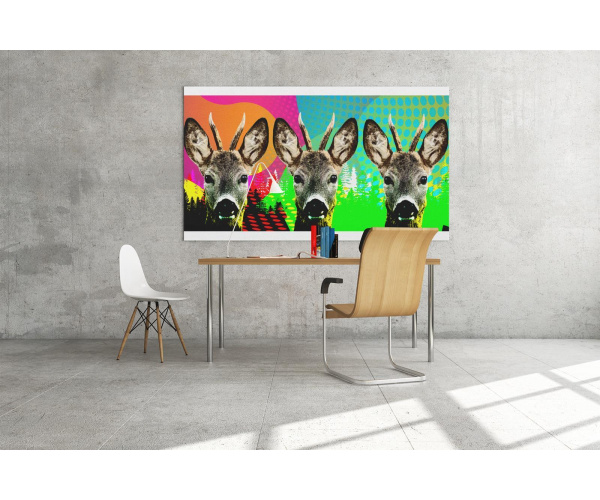 Jan Walter Schwarzwald Pop-Art "Rehbock" Panorama