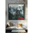 Jan Walter Schwarzwald Pop-Art "Axt im Wald"