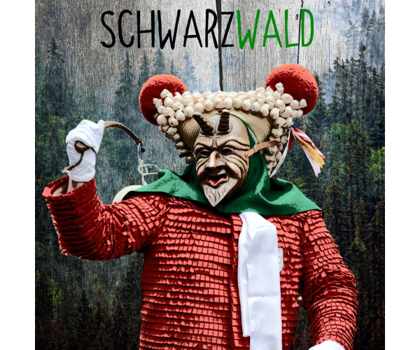 Bild 2 Schwarzwald-Fasent Schuttig rot Elzach