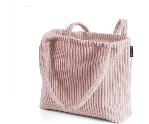 Damen Tragetasche "CORD" rose