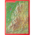 3D Reliefkarte Schwarzwald Postkarte