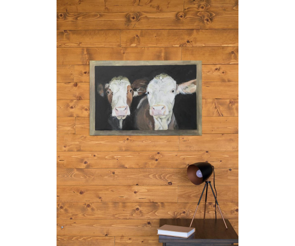 Martina Mehl - "Klara und Sarah" 30 x 20 cm