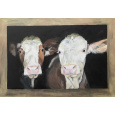 Martina Mehl - "Klara und Sarah" 30 x 20 cm